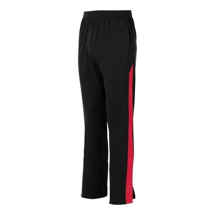 Yout Medalist Pant 2.0-Apparel-Augusta-92369-424_BKRED-L-Tennis Express