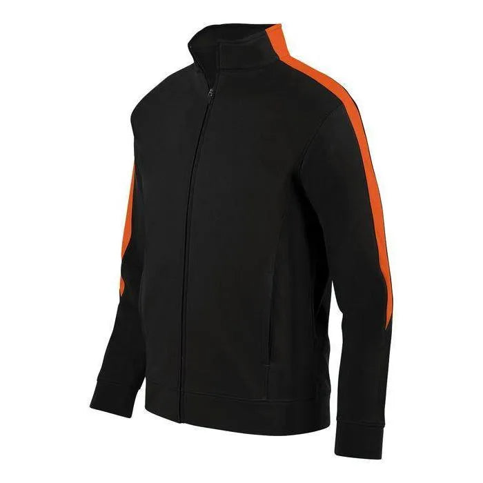 Youth Medalist Jacket 2.0-Apparel-Augusta-92370-423_BKORANGE-L-Tennis Express