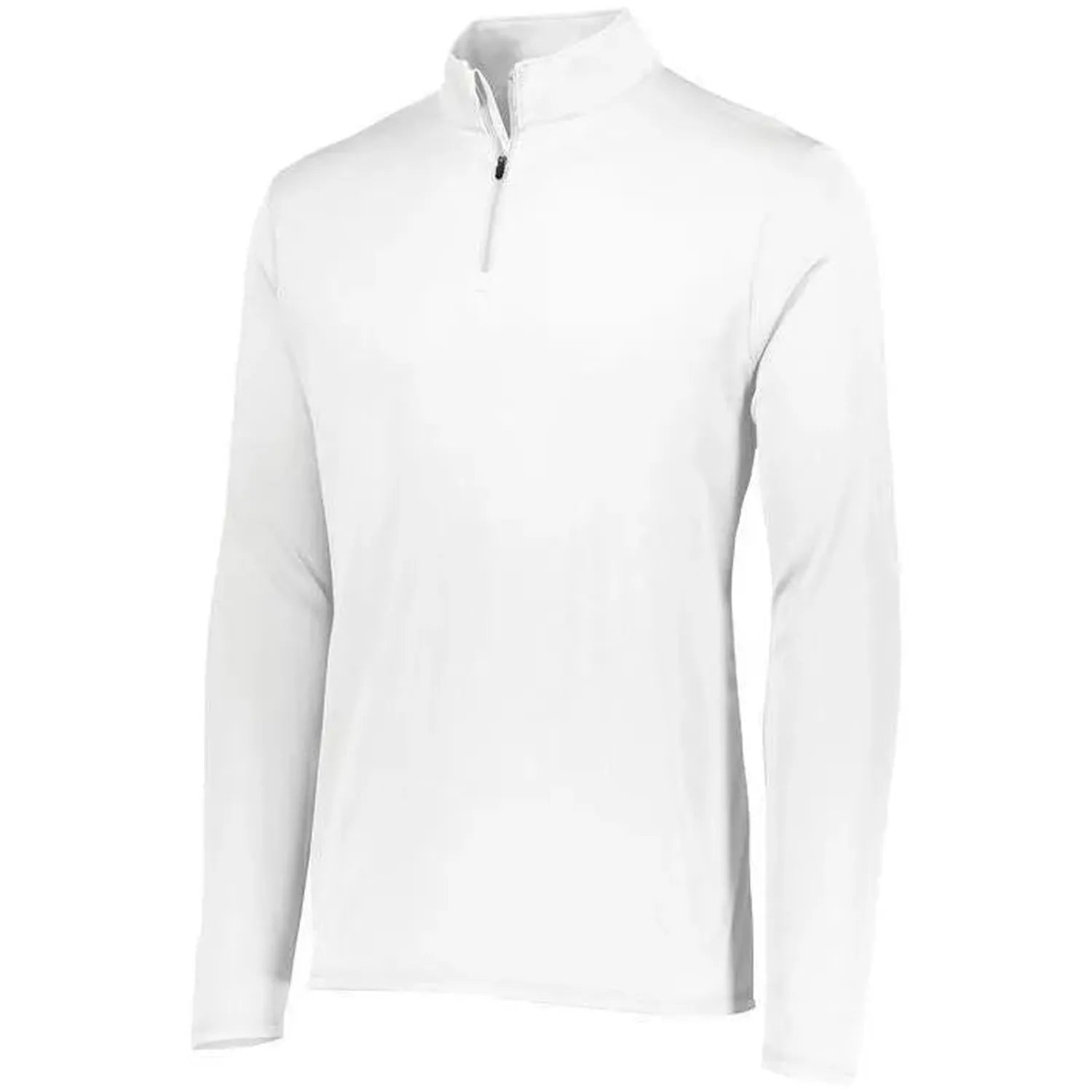 Youth Attain Wicking 1/4 Zip-Apparel-Augusta-92375-005_WHITE-L-Tennis Express