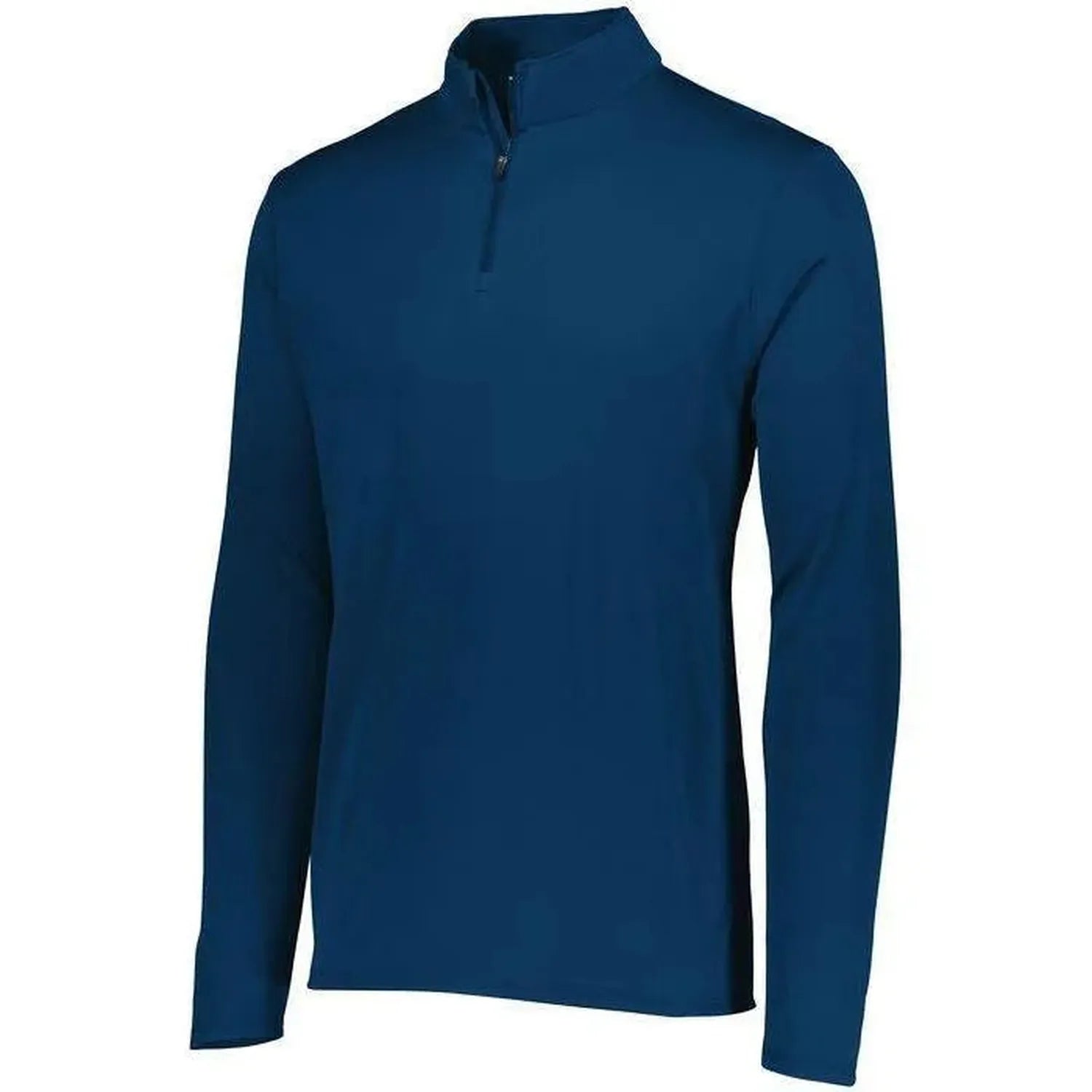 Youth Attain Wicking 1/4 Zip-Apparel-Augusta-92375-065_NAVY-L-Tennis Express