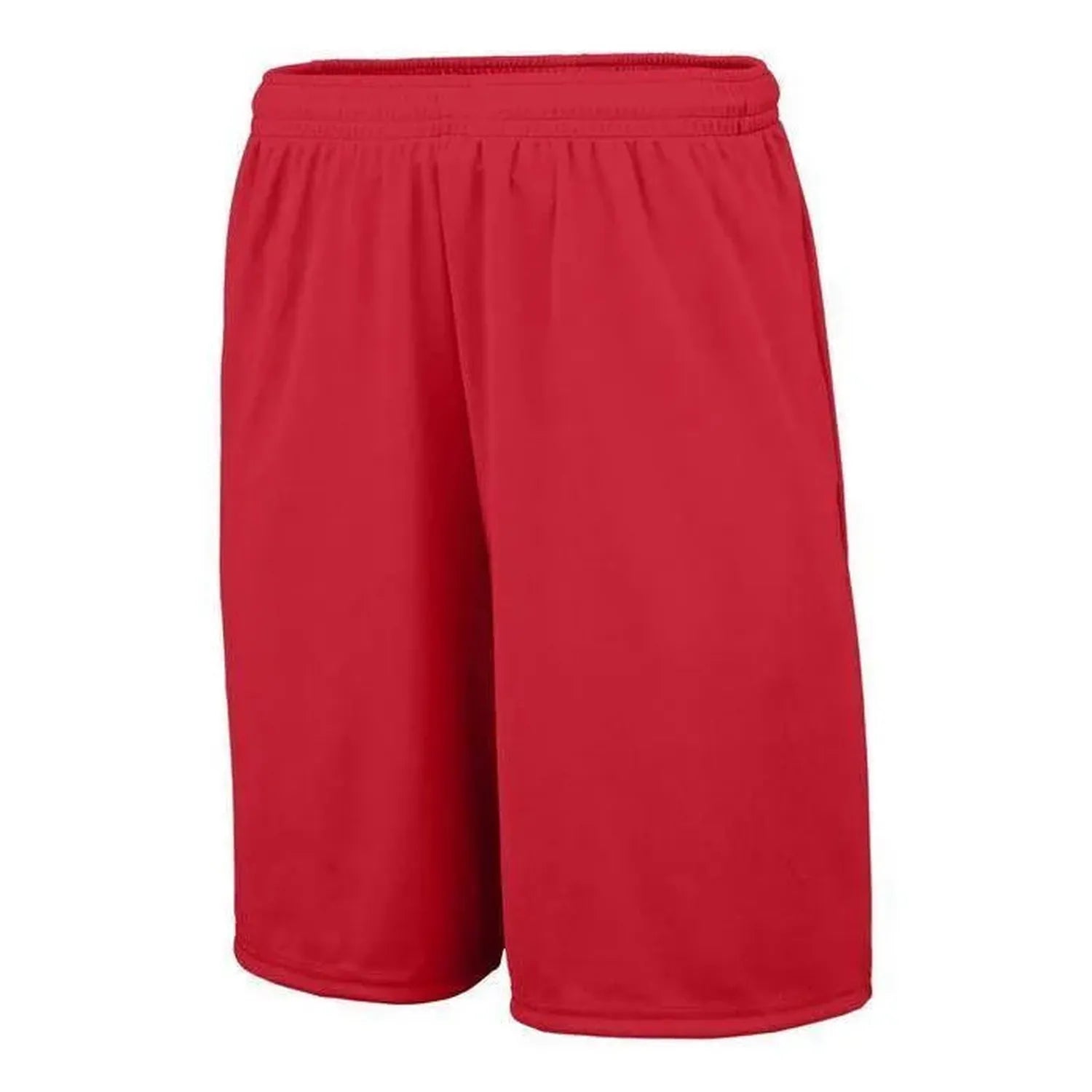 Youth Training Shorts With Pockets-Apparel-Augusta-92377-040_RED-L-Tennis Express