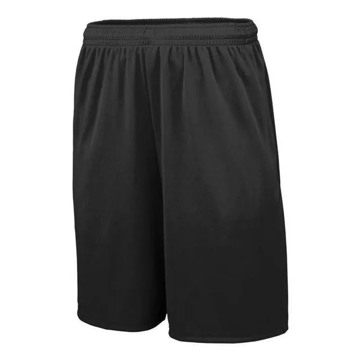 Youth Training Shorts With Pockets-Apparel-Augusta-92377-080_BLACK-L-Tennis Express