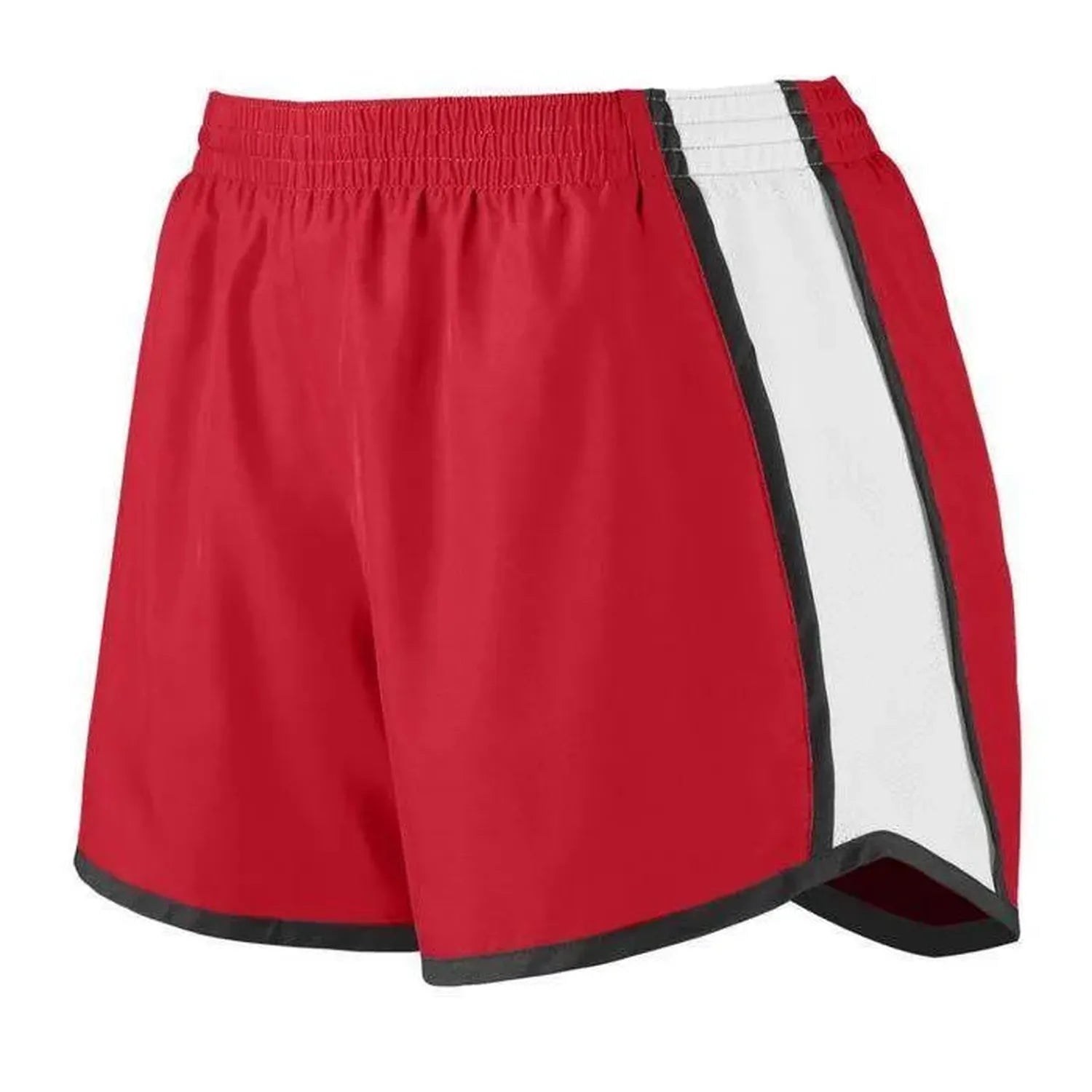 Girls' Pulse Team Shorts-Apparel-Augusta-92381-133_RED-L-Tennis Express