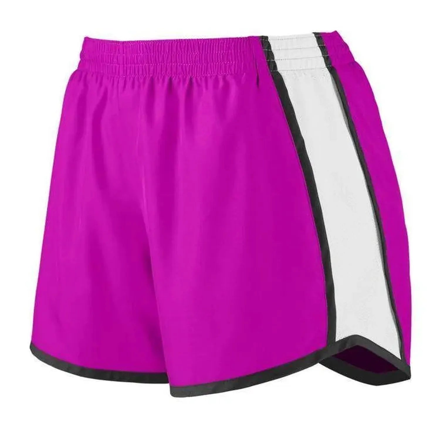 Girls' Pulse Team Shorts-Apparel-Augusta-92381-455_PWR_PINK-L-Tennis Express