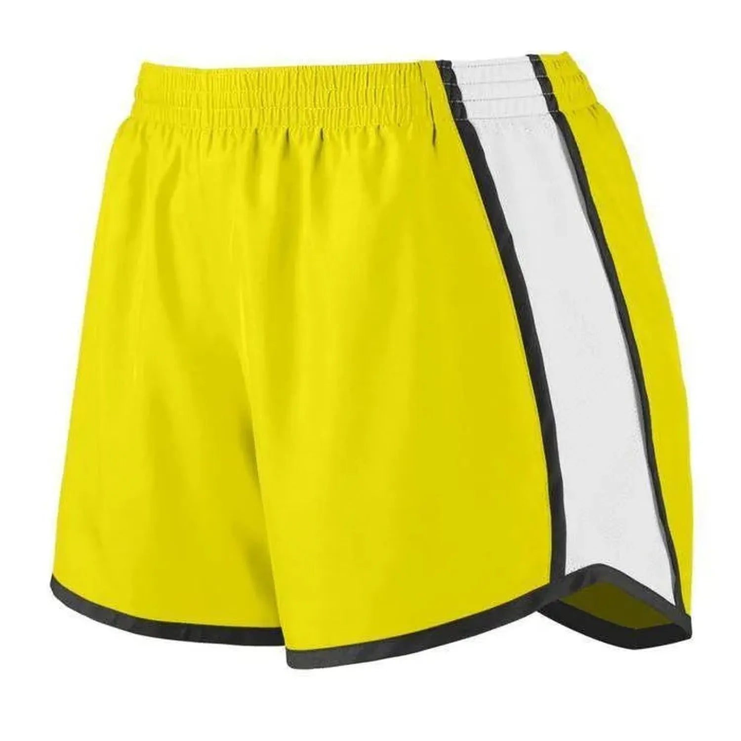 Girls' Pulse Team Shorts-Apparel-Augusta-92381-459_PWR_YELLOW-L-Tennis Express