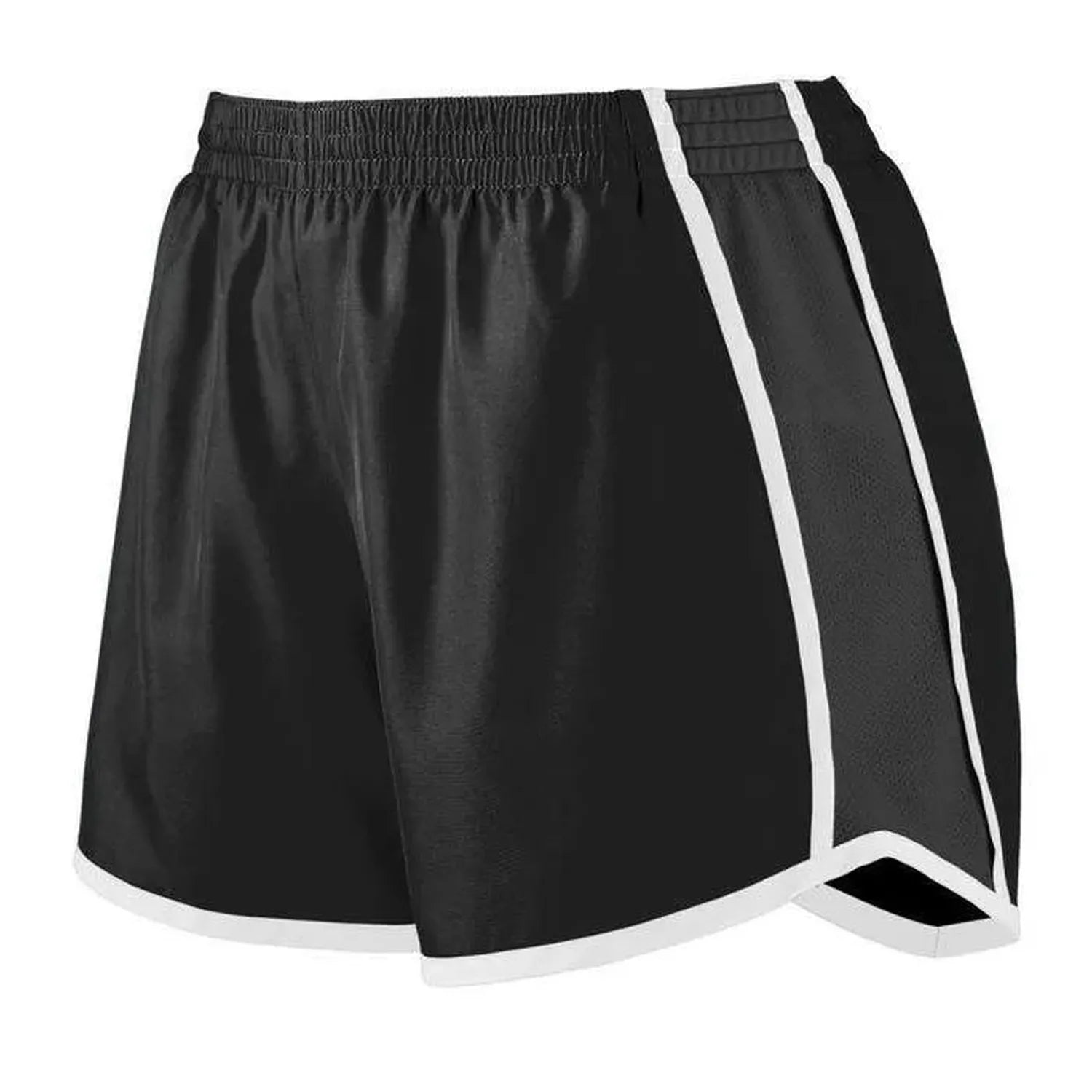 Girls' Pulse Team Shorts-Apparel-Augusta-92381-529_BLACK-L-Tennis Express