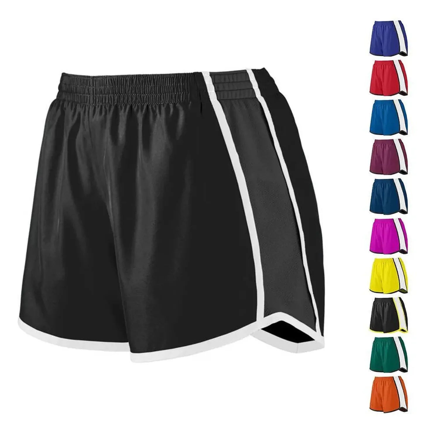 Girls' Pulse Team Shorts-Apparel-Augusta-92381-DEFAULT-L-Tennis Express