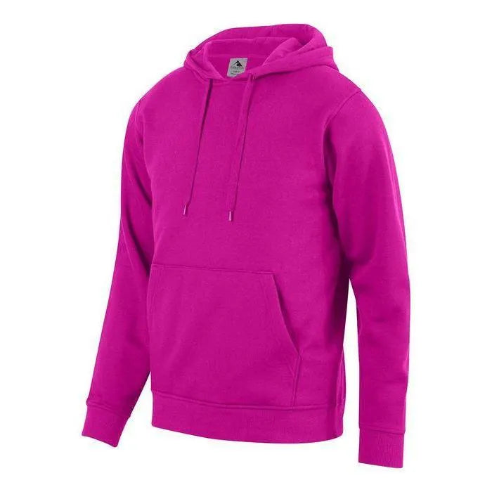Youth 60/40 Fleece Hoodie-Apparel-Augusta-92383-809_PWR_PINK-L-Tennis Express