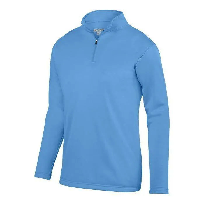 Youth Wicking Fleece Pullover-Apparel-Augusta-92384-089_LIGHT_BLUE-L-Tennis Express