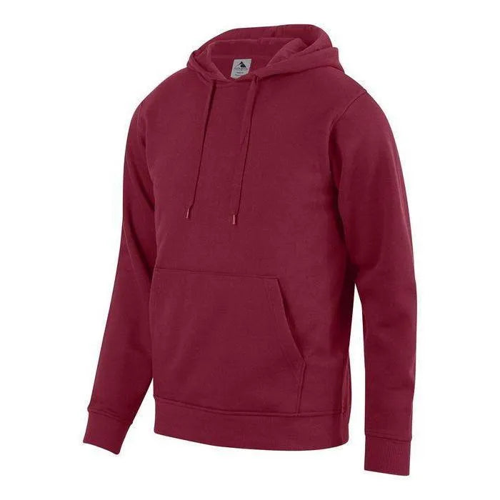 Youth Wicking Fleece Pullover-Apparel-Augusta-92384-J36_CARDINAL-L-Tennis Express