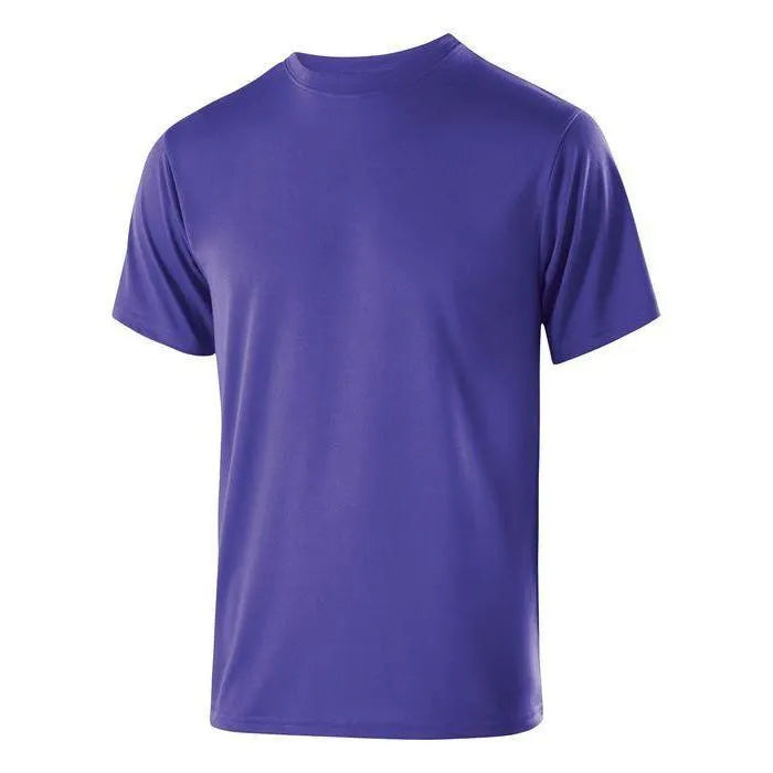 Youth Gauge Short Sleeve-Apparel-Holloway-92387-050_PURPLE-L-Tennis Express