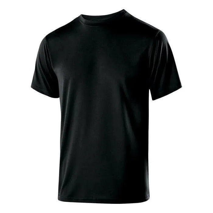 Youth Gauge Short Sleeve-Apparel-Holloway-92387-080_BLACK-L-Tennis Express
