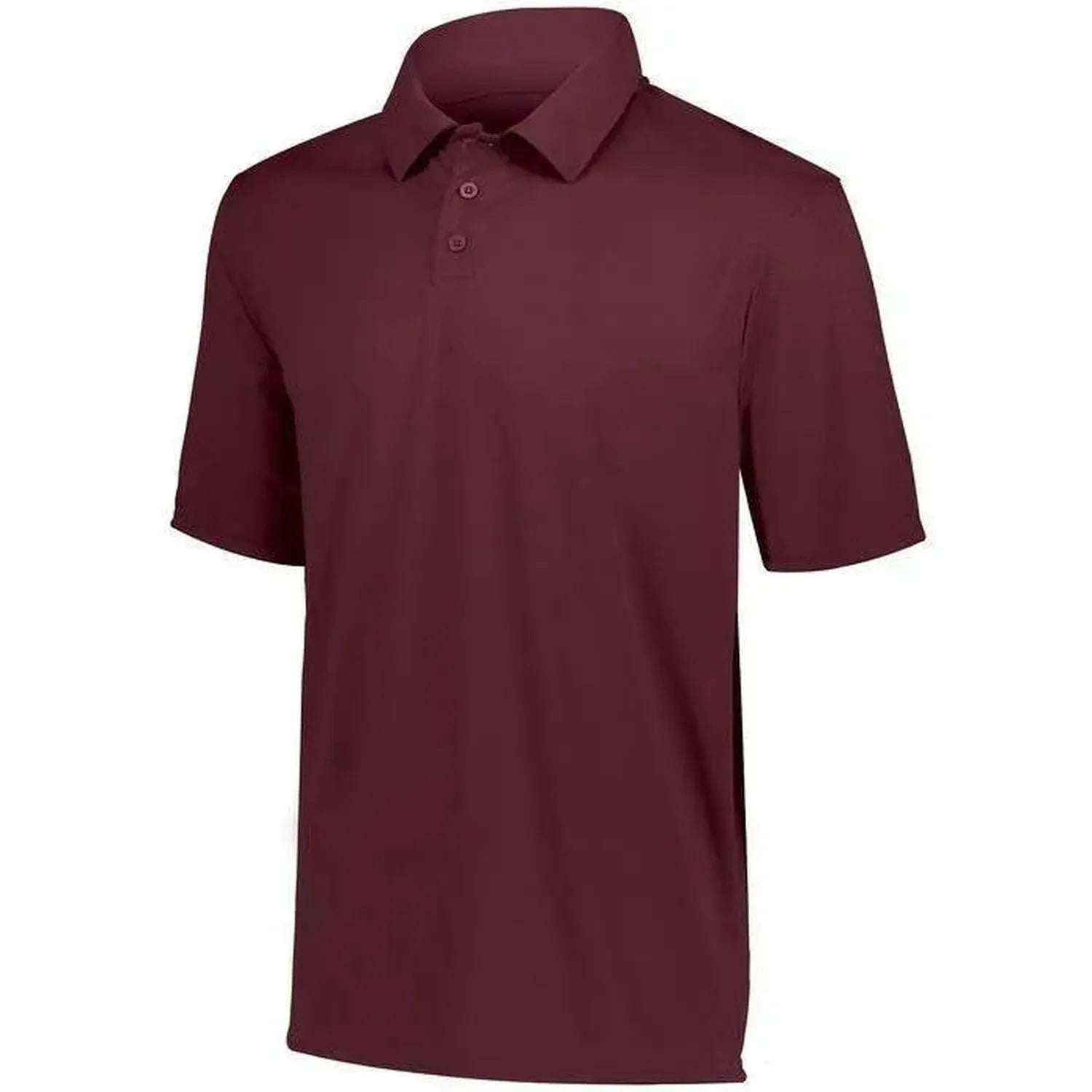 Men's Vital Polo-Apparel-Augusta-92415-745_MAROON-L-Tennis Express