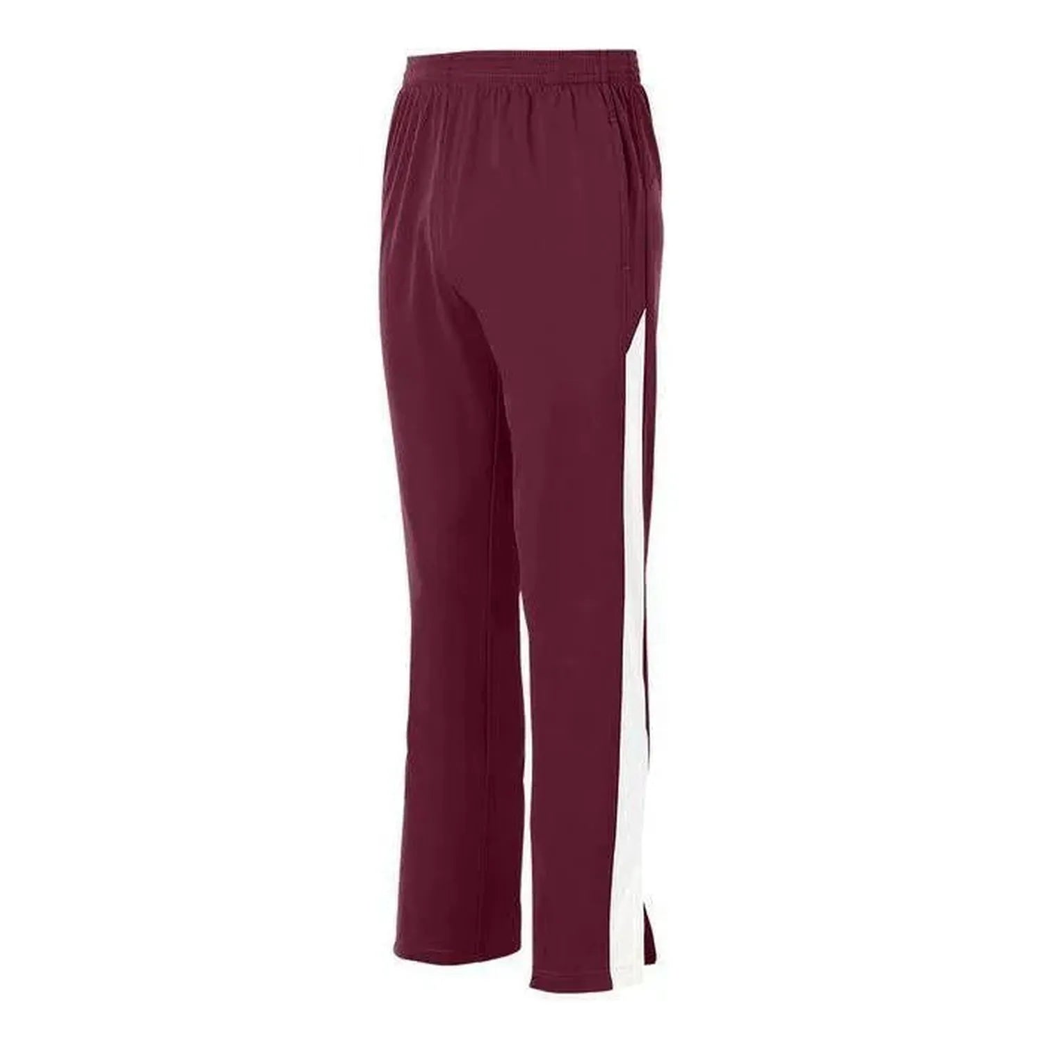 Men's Medalist Pant 2.0-Apparel-Augusta-92416-380_MAROONWHITE-L-Tennis Express