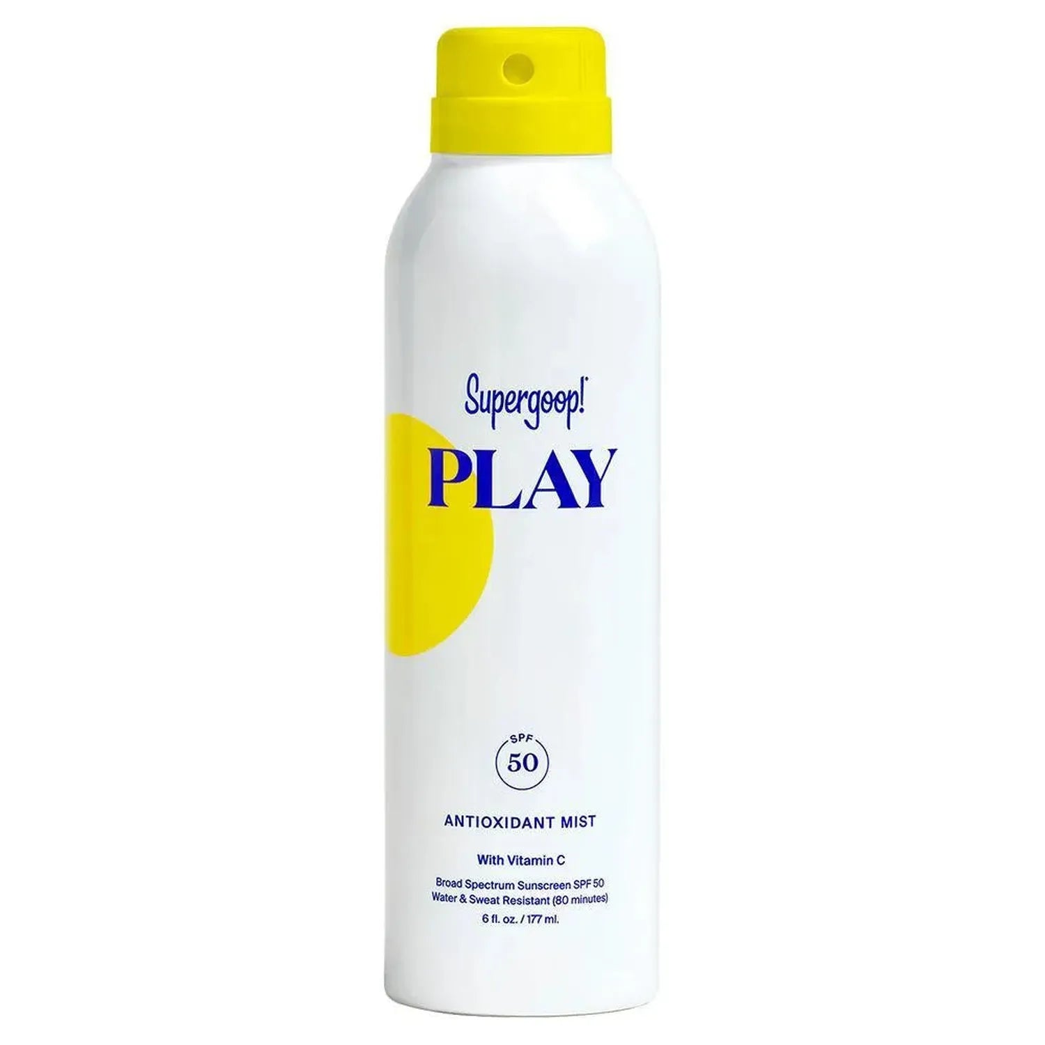 PLAY Antioxidant Body Mist SPF 50 with Vitamin C 6oz-Accessories-Supergoop-93251-DEFAULT-L-1-[Sku]-Tennis Express
