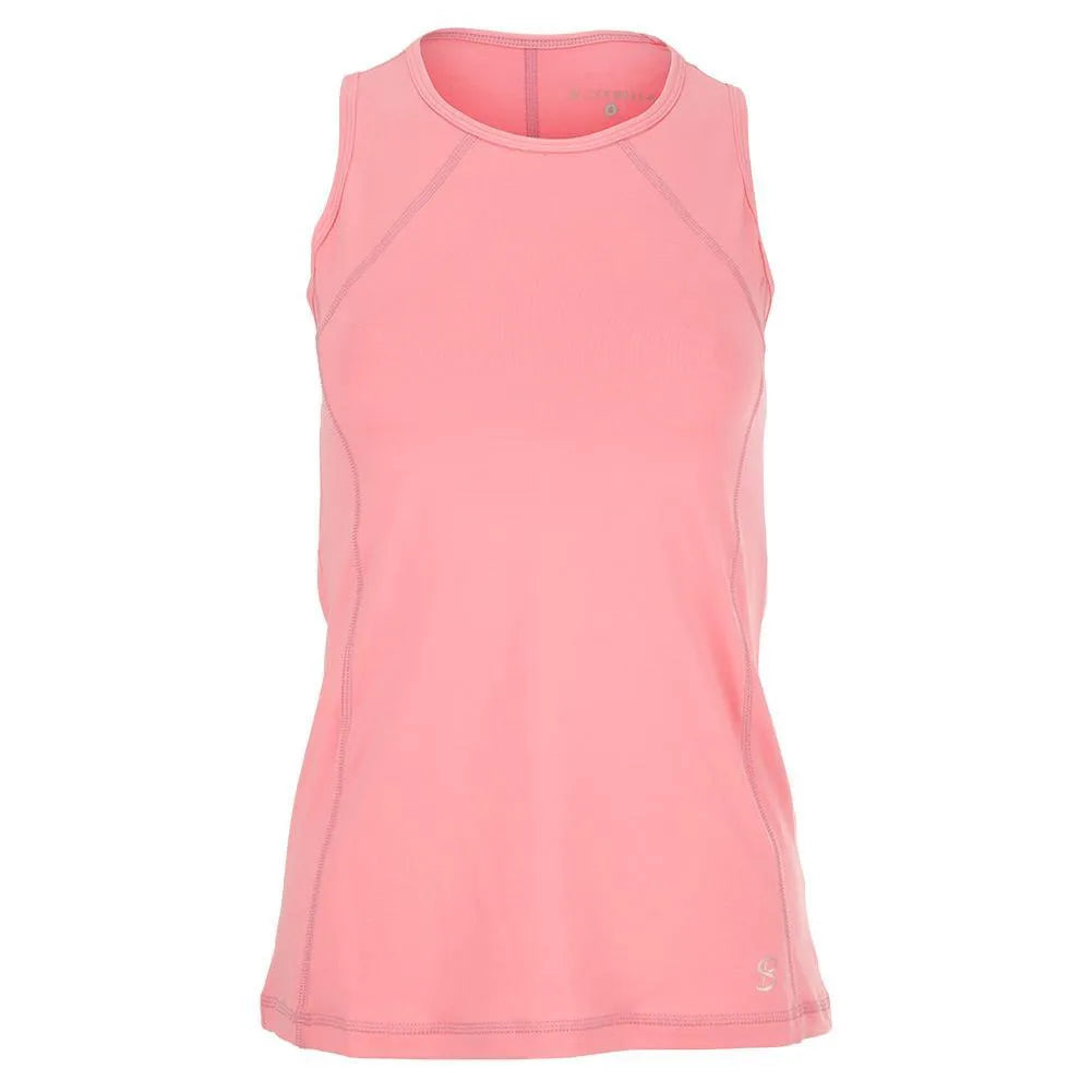 Women's UV Tennis Tank-Apparel-Sofibella-94199-BUBBLE-L-Tennis Express