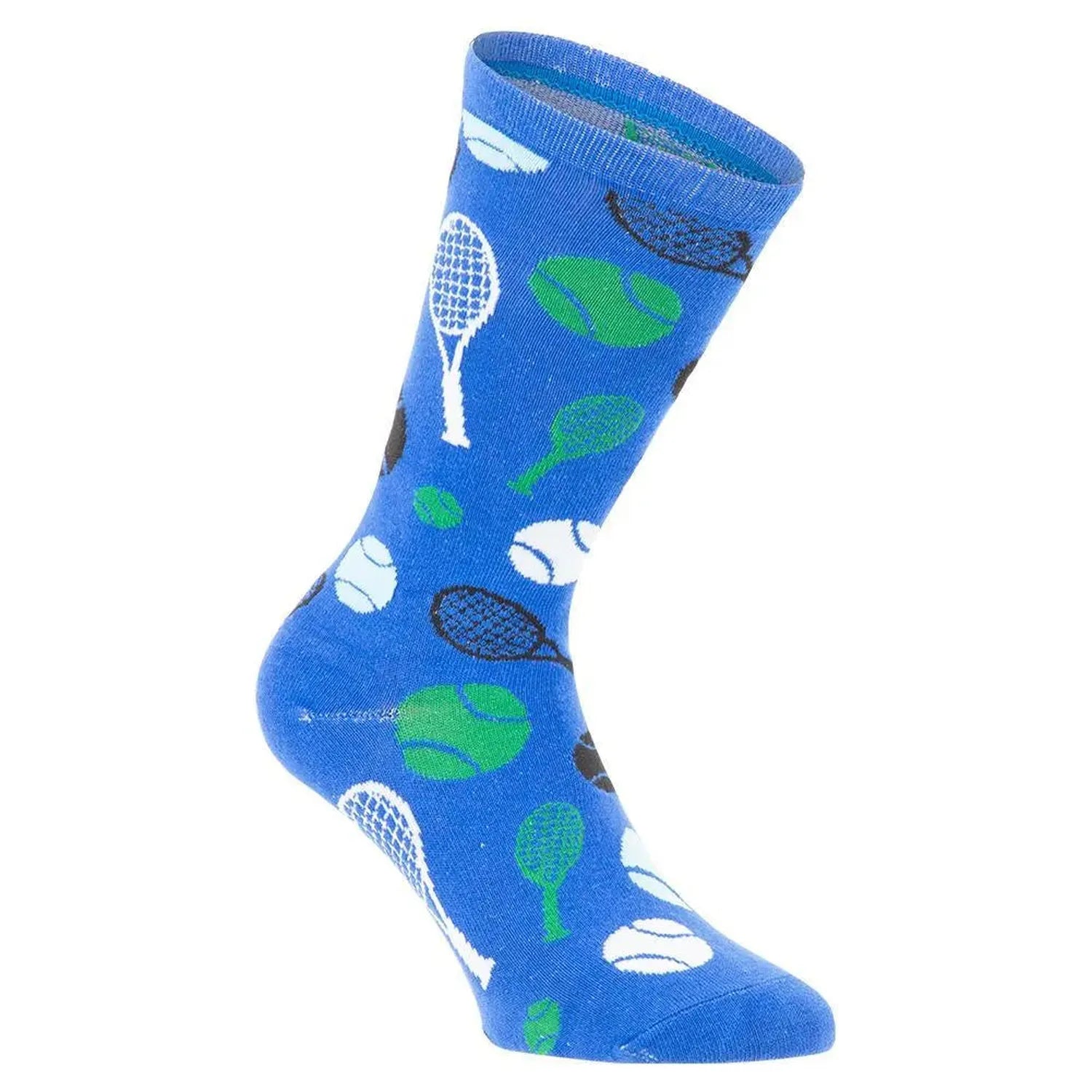Novelty Tennis Socks (Sizes 8-12)-Socks-Racquet Inc-94285-45_BLUE-L-Tennis Express
