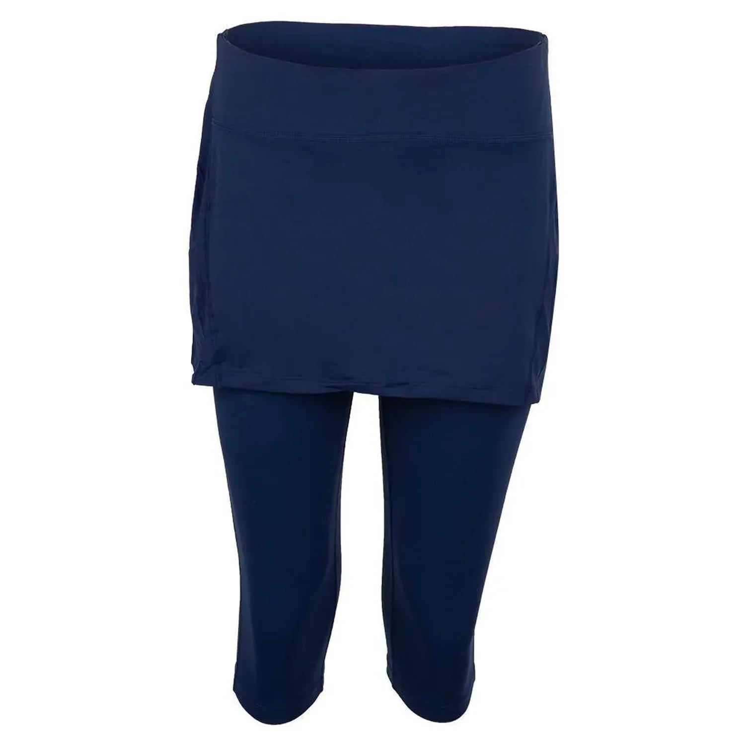 Women's Tennis Capri Skort-Apparel-BloqUV-94403-NAVY-L_c202fc72-f9d2-49a0-a871-ce6d0677fe18-Tennis Express