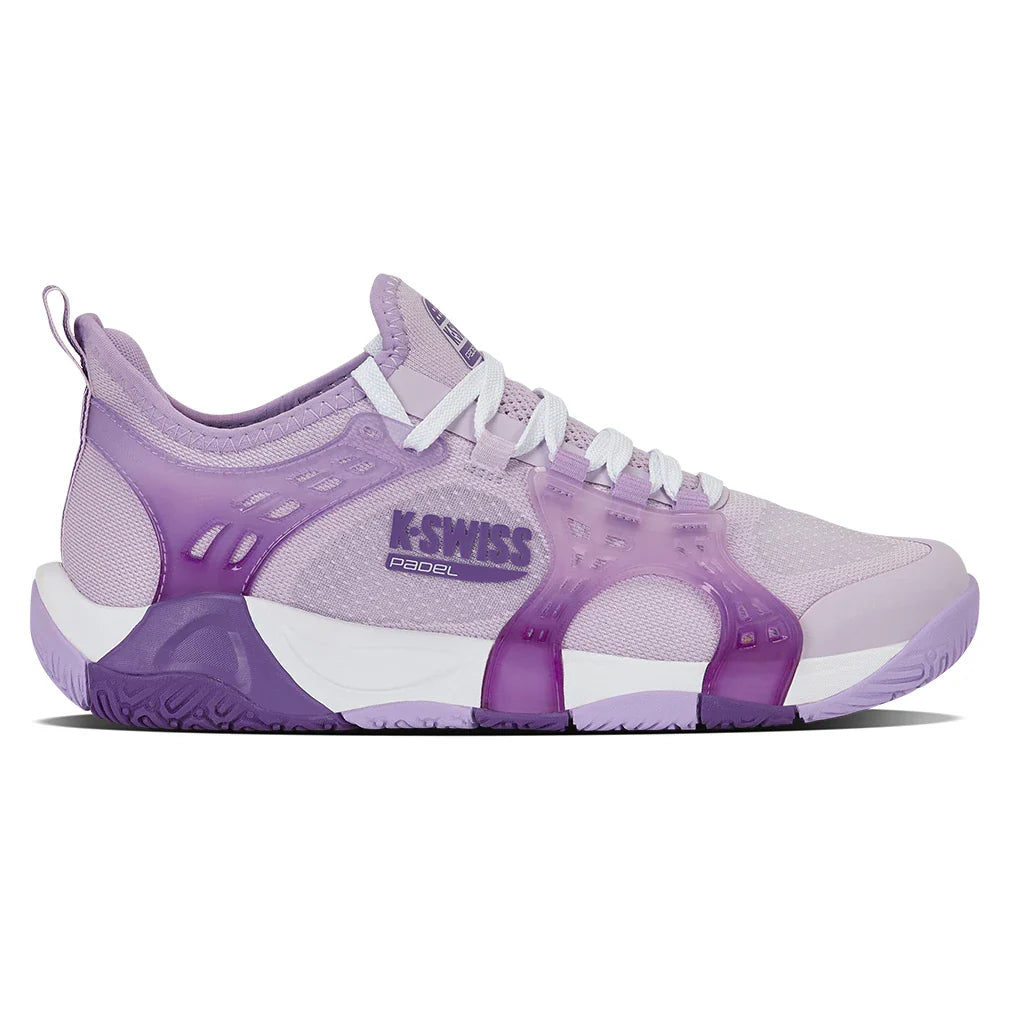 Women's K-Frame Padel Shoes Orchid Hush and White,Footwear,K-Swiss,,,Tennis Express,94597-503F26