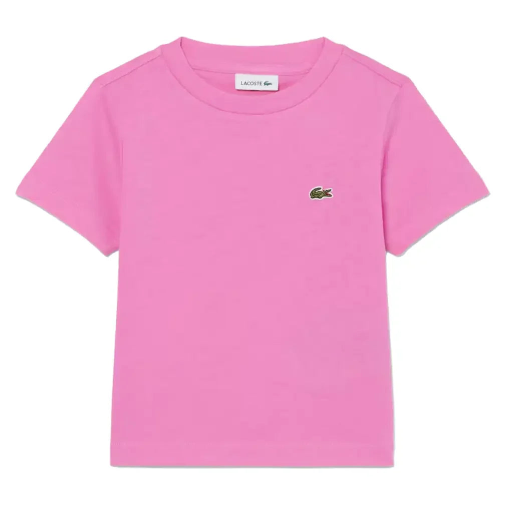 Boys' Core Tennis Top-Apparel-Lacoste-947025-GLH-1-Tennis Express