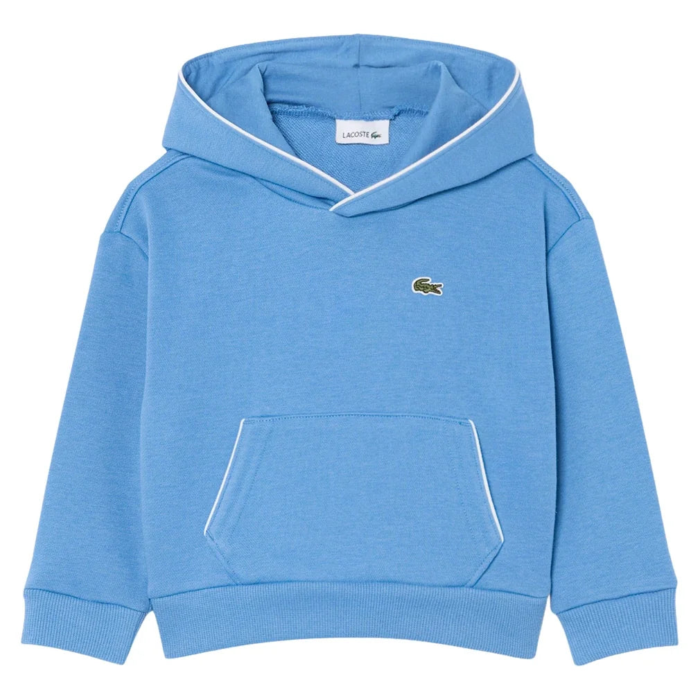 Boys' Tennis Pull Over Hoodie,Apparel,Lacoste,UJ7 Slate,10A,Tennis Express,947631-UJ7