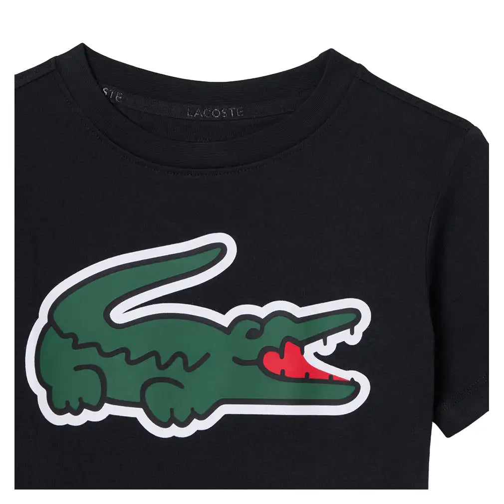 Boys' Ultra Dry Sport Tennis Tee,Apparel,Lacoste,,,Tennis Express,947870-F26-bk-6