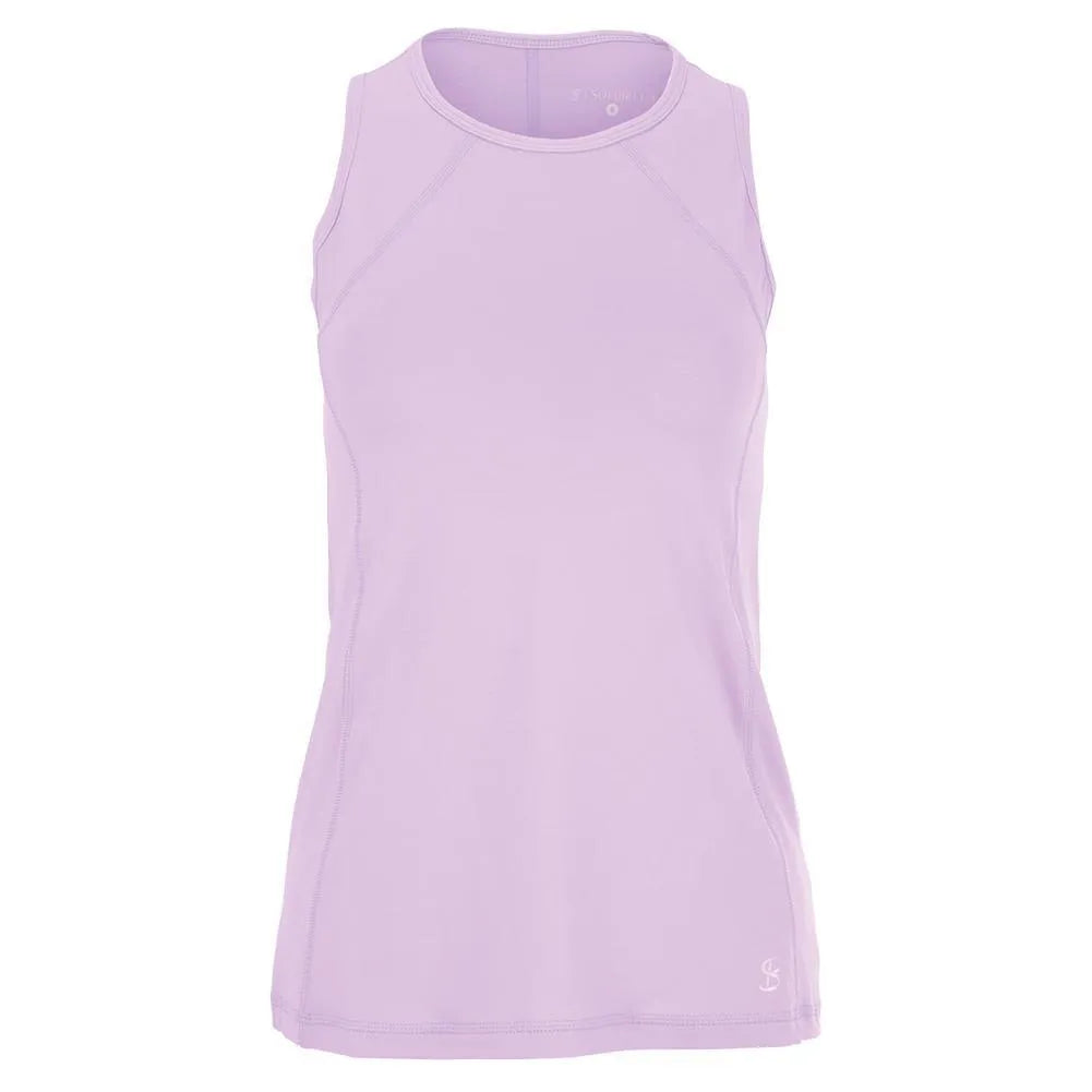 Women's UV Tennis Tank-Apparel-Sofibella-95762-LAVENDER-L-Tennis Express