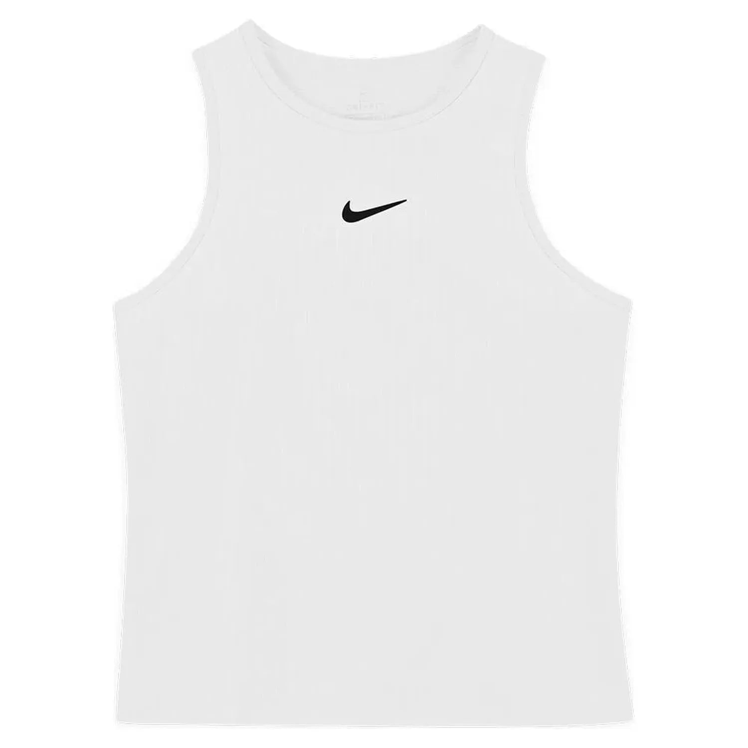 Girls' Court Dri-FIT Victory Tennis Tank-Apparel-Nike-96142-100_WHITEBK-L-Tennis Express