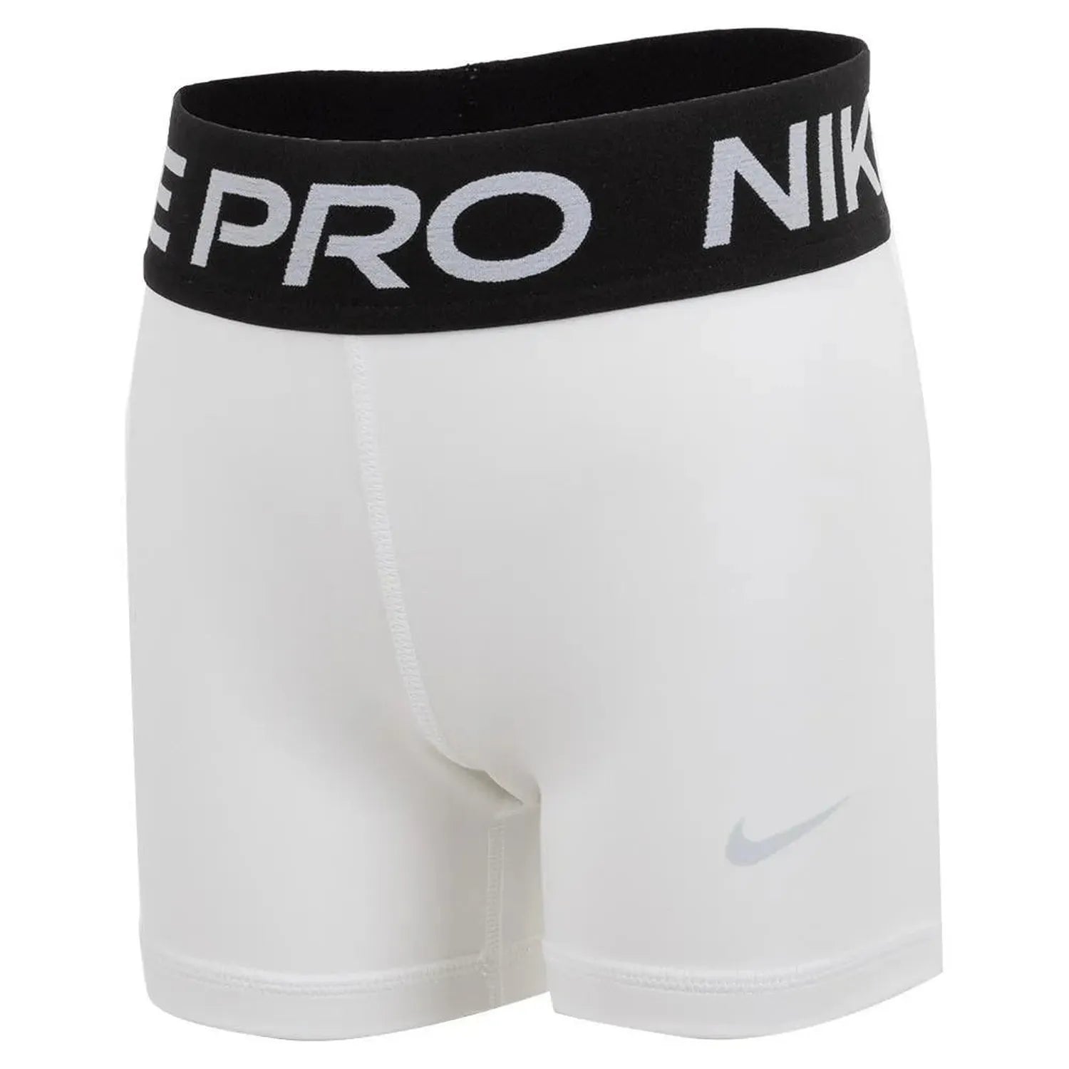 Girls' Pro Training Shorts White and Pure Platinum-Apparel-Nike-96207-DEFAULT-L-Tennis Express
