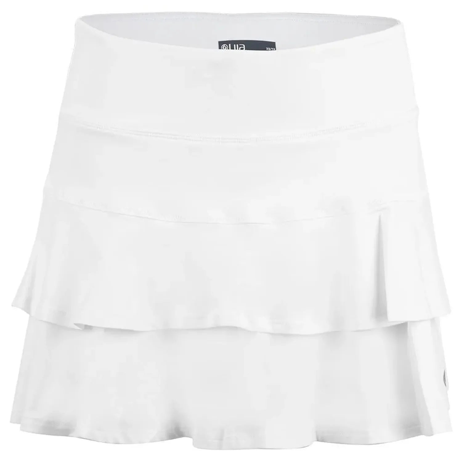 Women's Match Tennis Skort-Apparel-Lija-96611-WHITE-L-Tennis Express