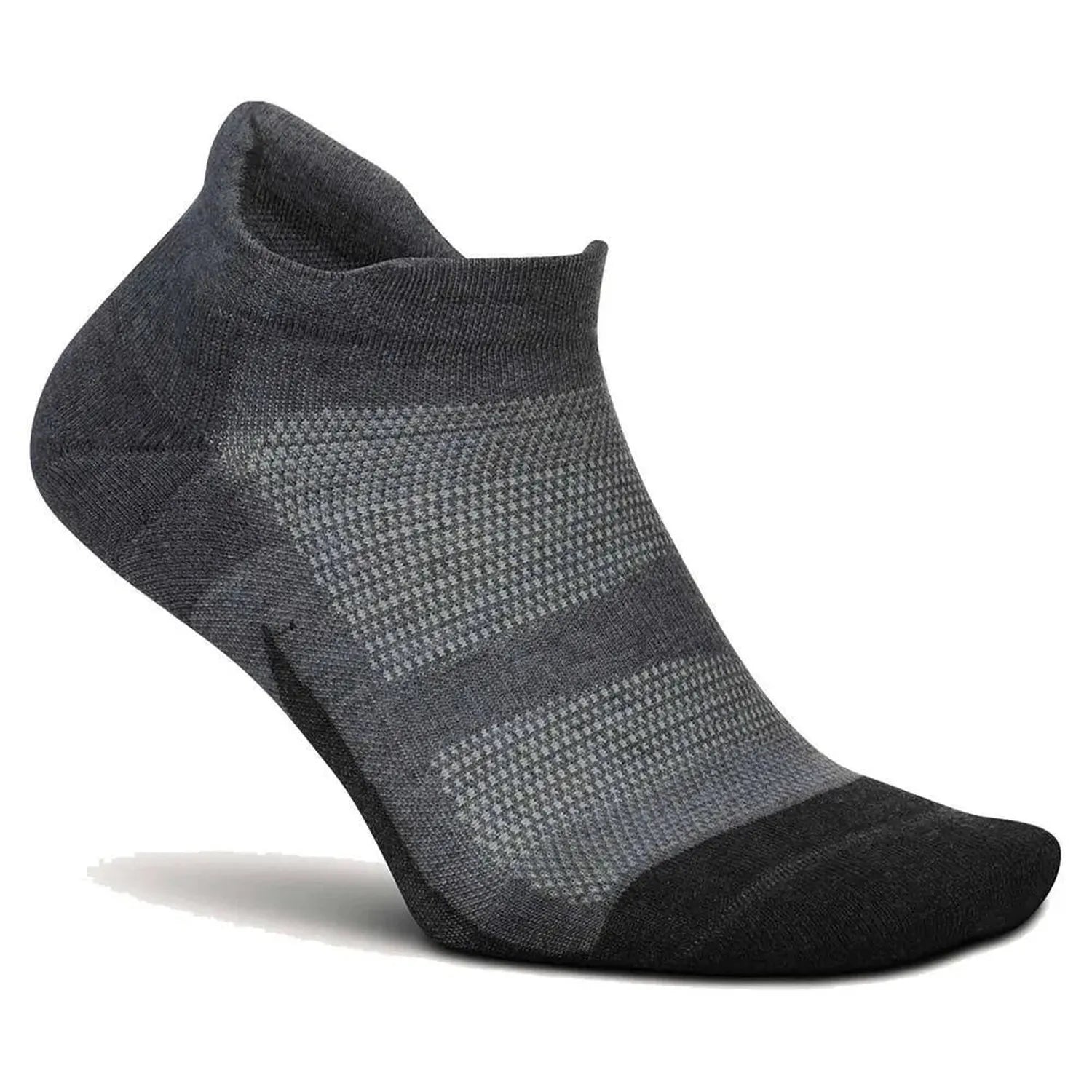 Elite Max Cushion No Show Tab Socks-Socks-Feetures-98200-160_GRAY-L-Tennis Express