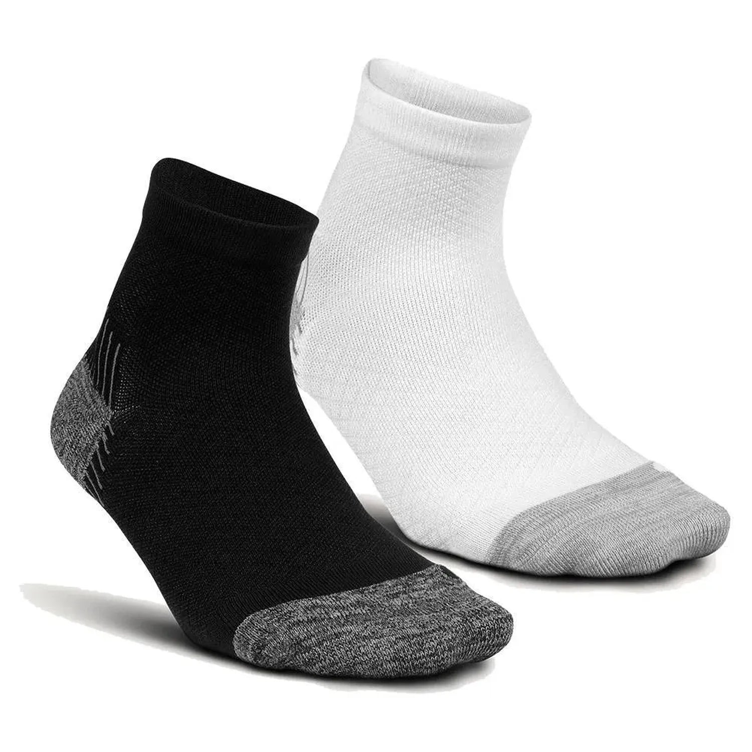 Plantar Fasciitis Relief Light Cushion Quarter Socks-Socks-Feetures-98206-DEFAULT-L-Tennis Express