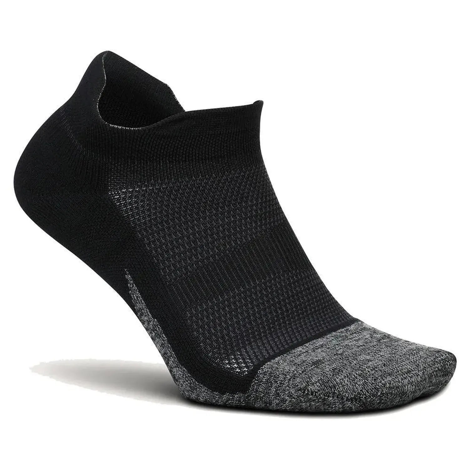 Elite Light Cushion No Show Tab Socks-Socks-Feetures-98208-159_BLACK-L-Tennis Express
