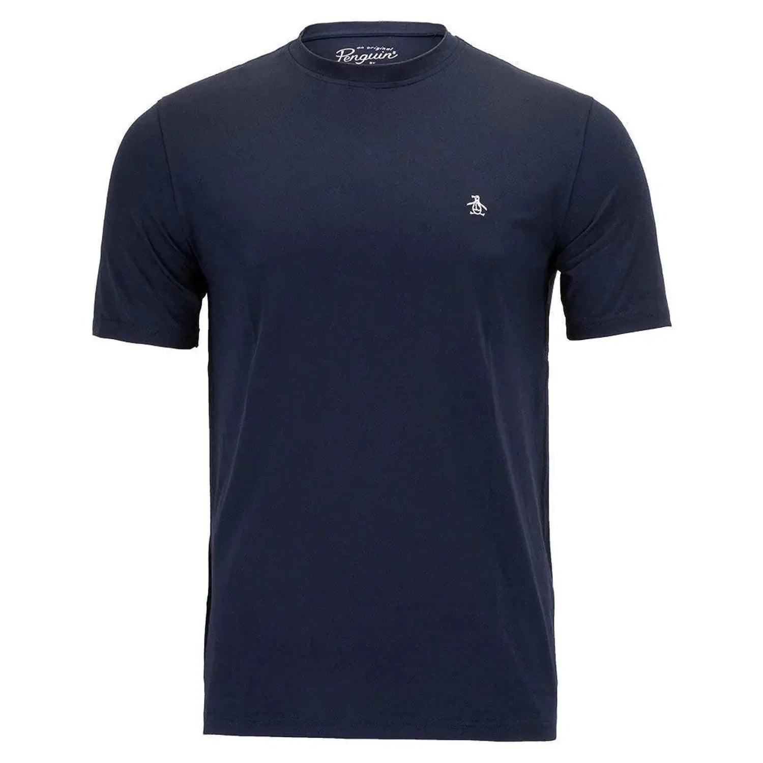 Men's Short Sleeve Tennis Tennis Crew-Apparel-Penguin-98242-417_BLACK_IRIS-L-Tennis Express