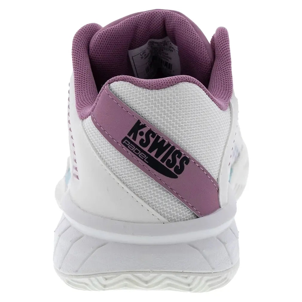 Women's Express Light 3 Padel Shoes Snow White and Lilas-Footwear-K-Swiss-98900-966S2503copy-Tennis Express