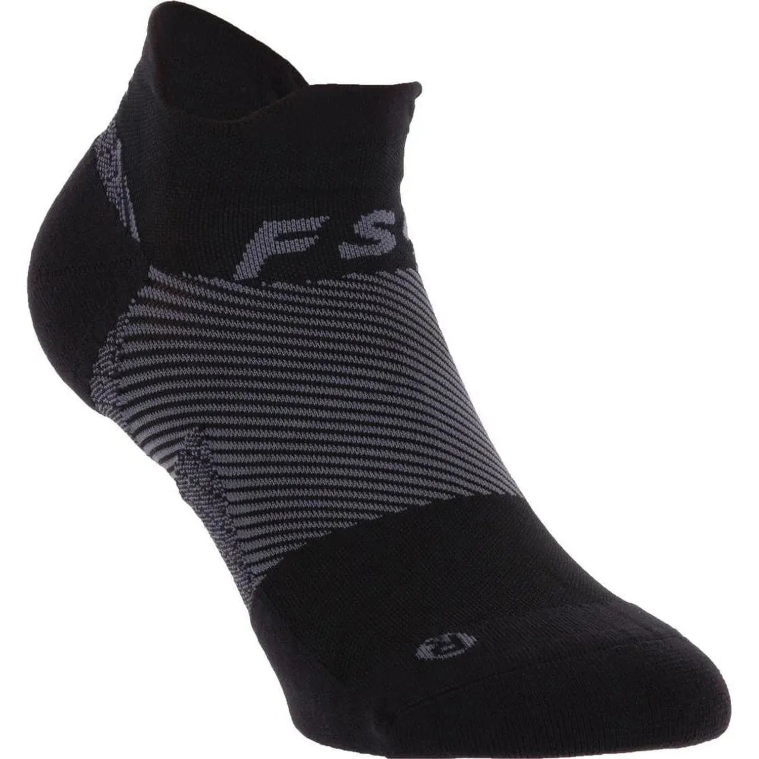 FS4 No Show Plantar Fasciitis Socks-Socks-OS1st-99255-BLACK-L-Tennis Express