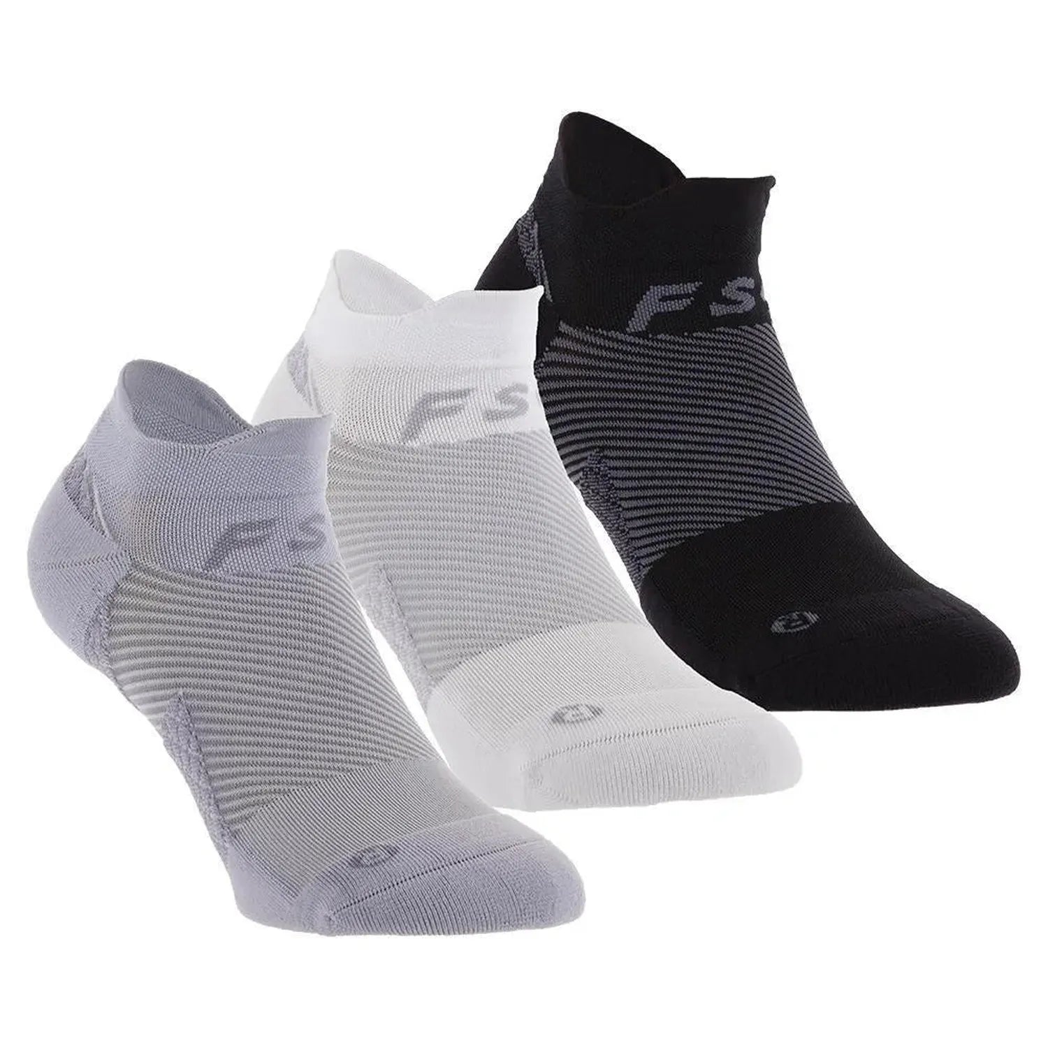 FS4 No Show Plantar Fasciitis Socks-Socks-OS1st-99255-DEFAULT-L-Tennis Express