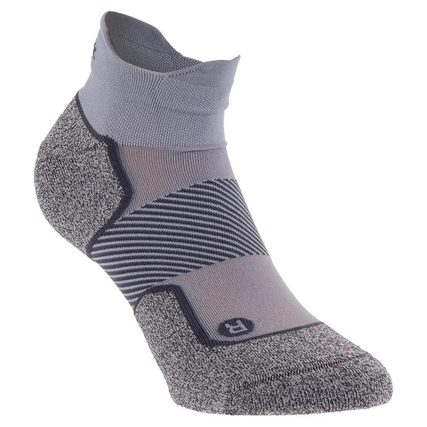 PB4 No Show Pickleball Socks-Socks-OS1st-99269-GREY-L-Tennis Express