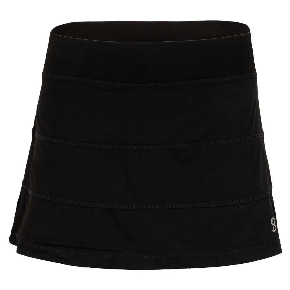 Women's UV Colors 13 Inch Tennis Skort Black-Apparel-Sofibella-99733-DEFAULT-L-Tennis Express