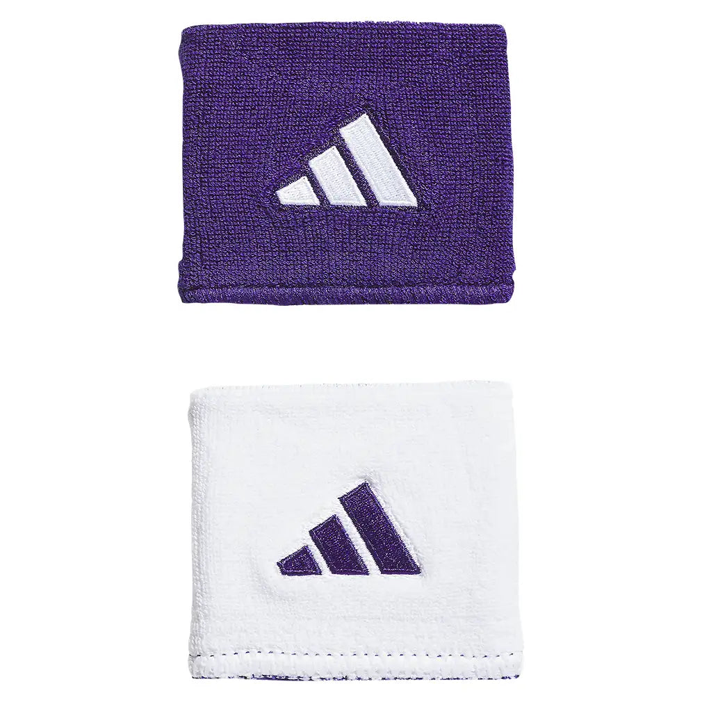 Interval Reversible 2.0 Wristband Collegiate Purple and White,Accessories,Adidas,Collegiate Purple/White,One Size,Tennis Express,A5157190-1