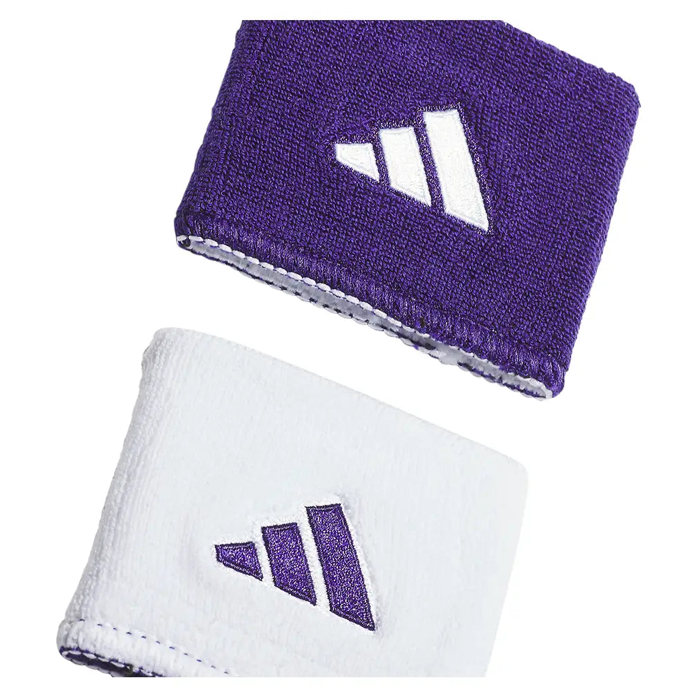 Interval Reversible 2.0 Wristband Collegiate Purple and White,Accessories,Adidas,,,Tennis Express,A5157190-3