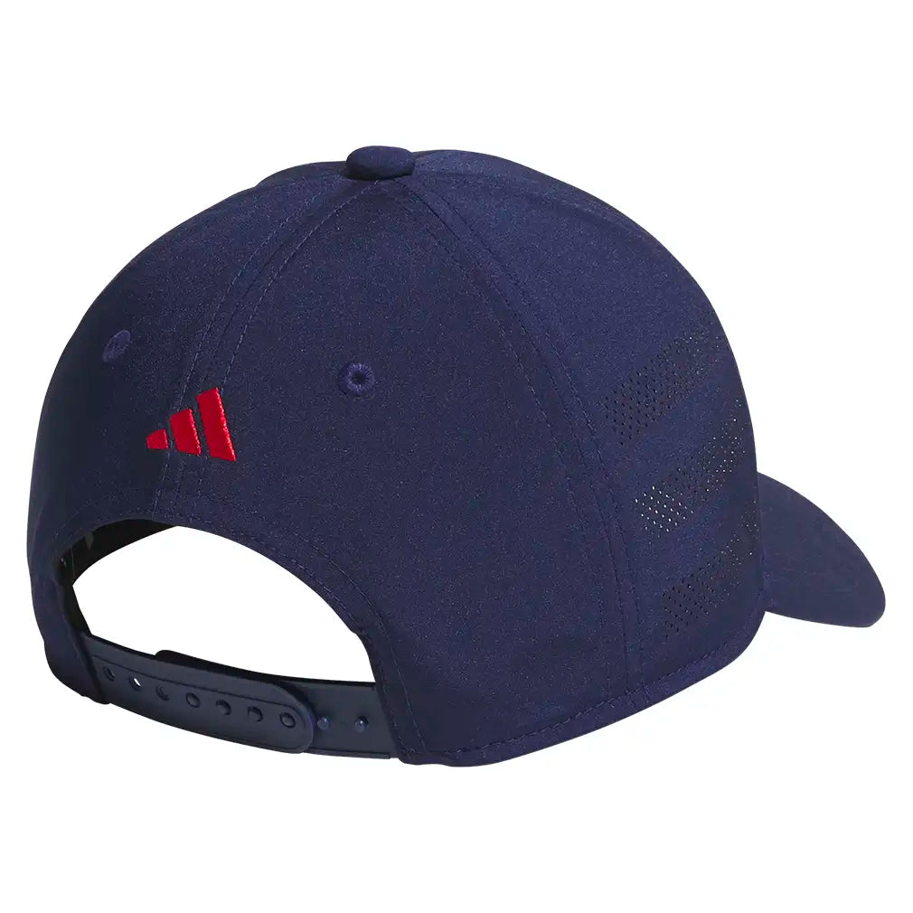 Juniors' Gameday 2 Snapback Dark Blue and Pure Ruby Red,Apparel,Adidas,,,Tennis Express,A5162551-2