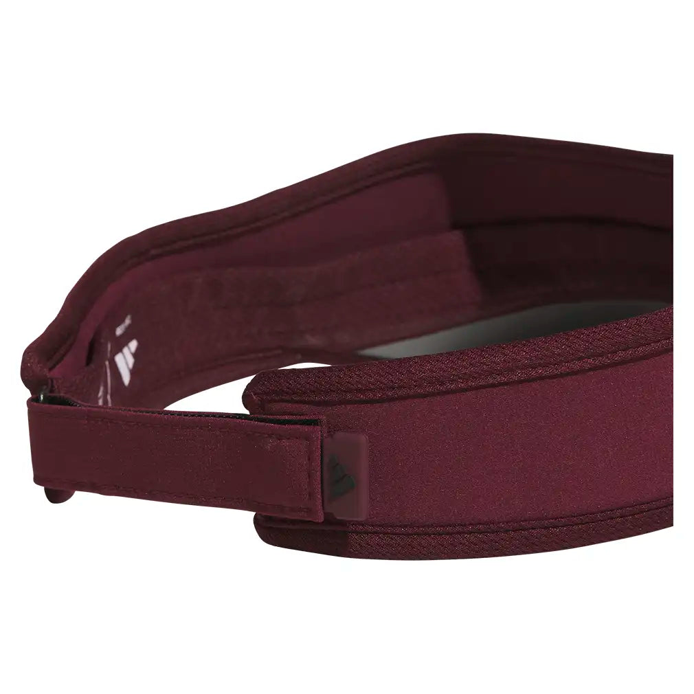Men's Superlite 3 Visor Maroon and Black,Apparel,Adidas,,,Tennis Express,A5162553-4