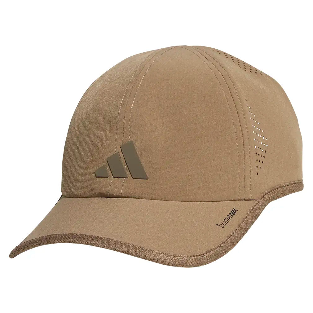 Men's Superlite 3 Hat Khaki Six and Cargo Brown,Apparel,Adidas,Khaki Six/Cargo Brown,One Size,Tennis Express,A5162558-1