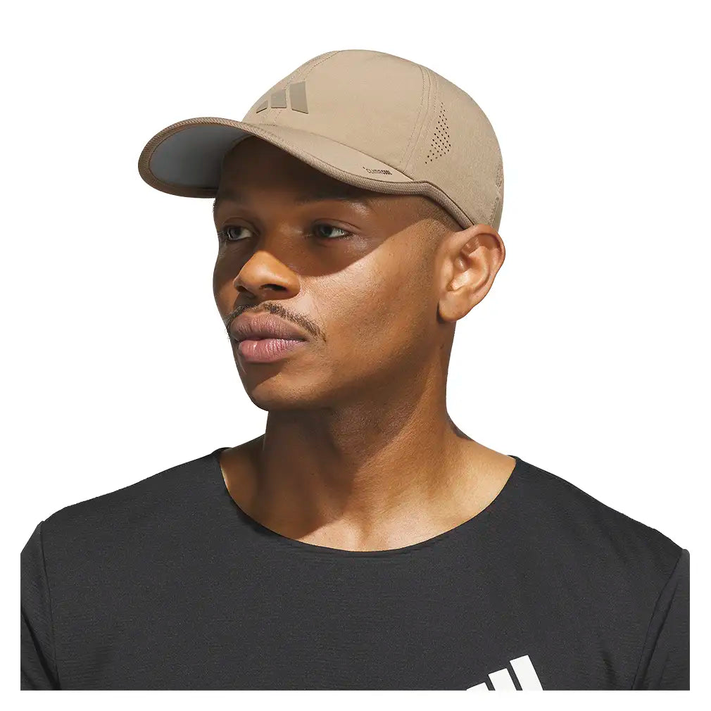 Men's Superlite 3 Hat Khaki Six and Cargo Brown,Apparel,Adidas,,,Tennis Express,A5162558-3