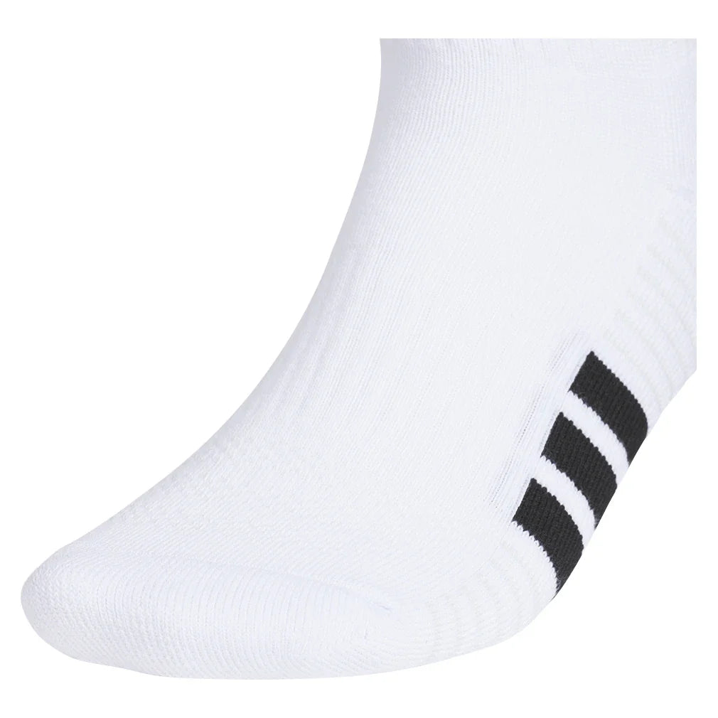 Men's Cushioned 4.0 Quarter Socks 3 Pack White and Black,Socks,Adidas,,,Tennis Express,A5163004-1