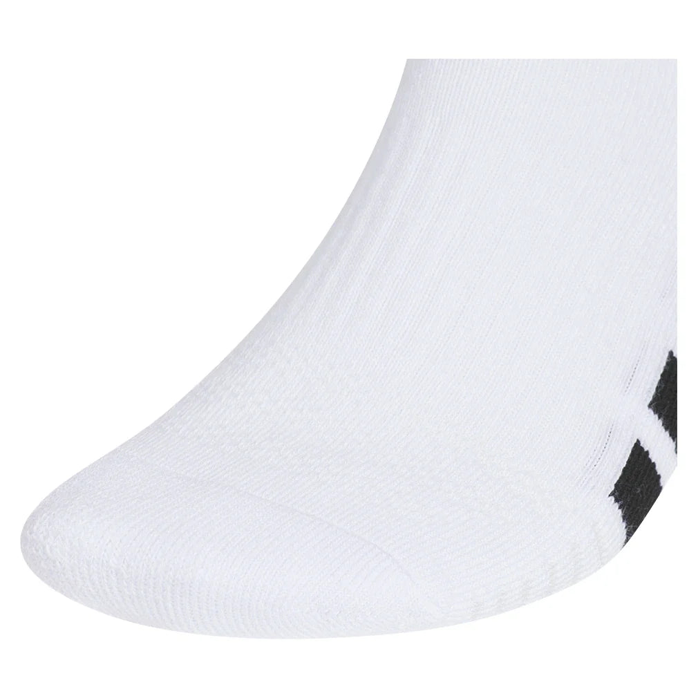 Men's Cushioned 4.0 No Show Socks 3 Pack White and Black,Socks,Adidas,,,Tennis Express,A5163014-2