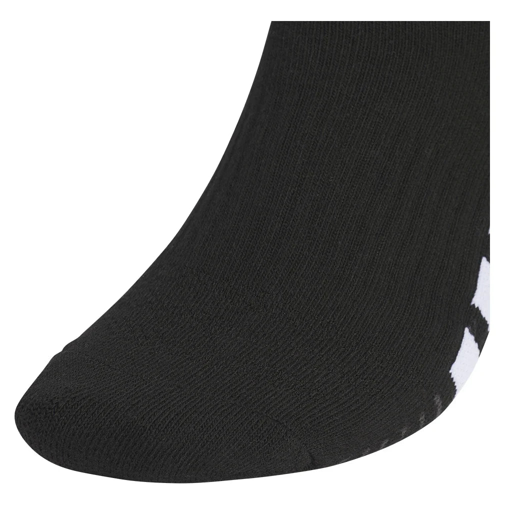 Men's Cushioned 4.0 No Show Socks 3 Pack Black and White,Socks,Adidas,,,Tennis Express,A5163015-1