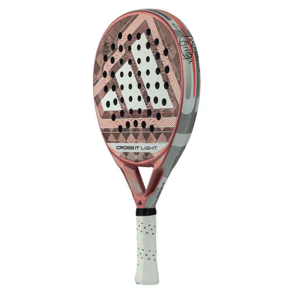 Cross It Light 3.4 Padel Paddle Pink and Silver,Padel Racquets,Adidas,,,Tennis Express,AR1CB3U87-2