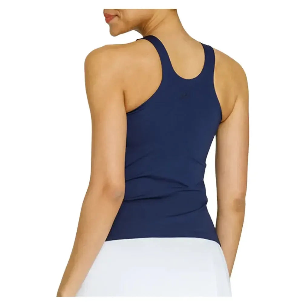 Women's Foundation Hi-Neck Tennis Tank Navy Blue-Apparel-Tail-AX3171-5348U25-2-Tennis Express